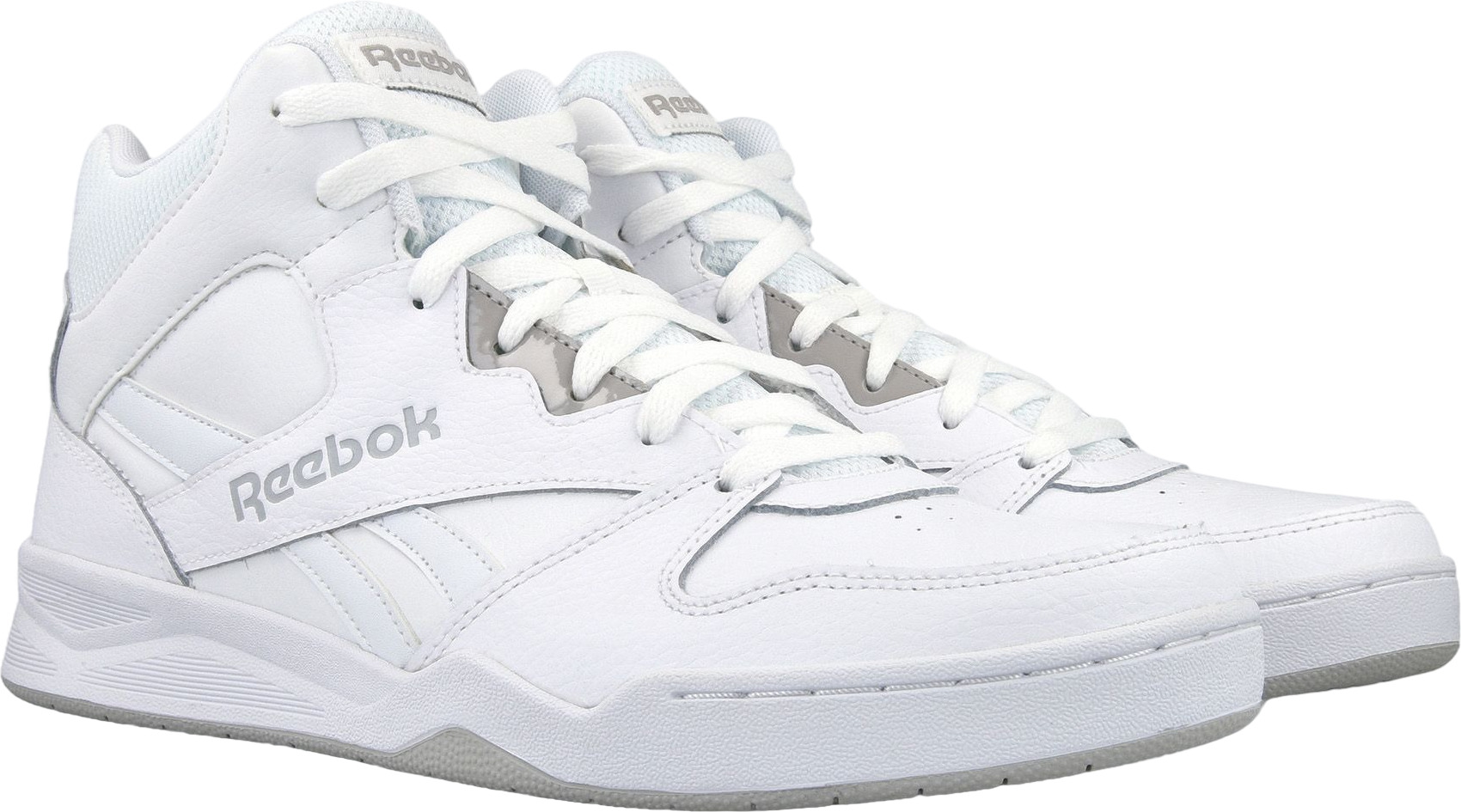 Кроссовки высокие Reebok Royal Bb4500 White/Lgh Solid Grey