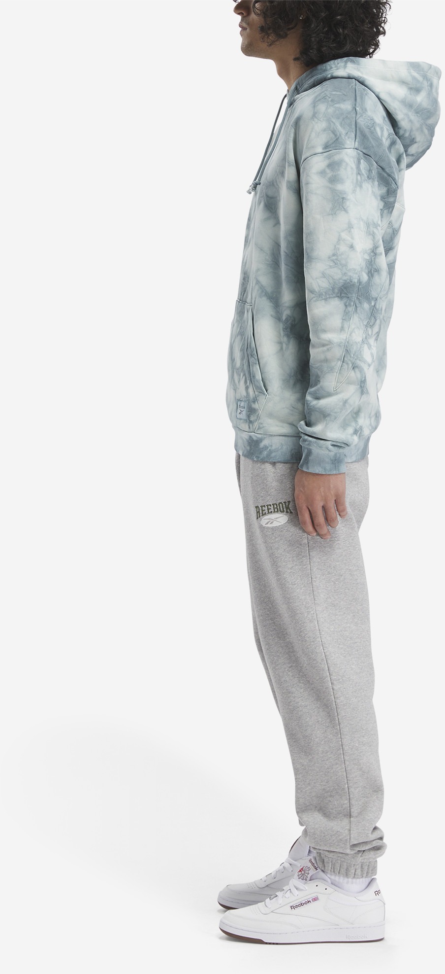 Худи Reebok Natural Dye Knit Two Tone Back Vector Hoodie