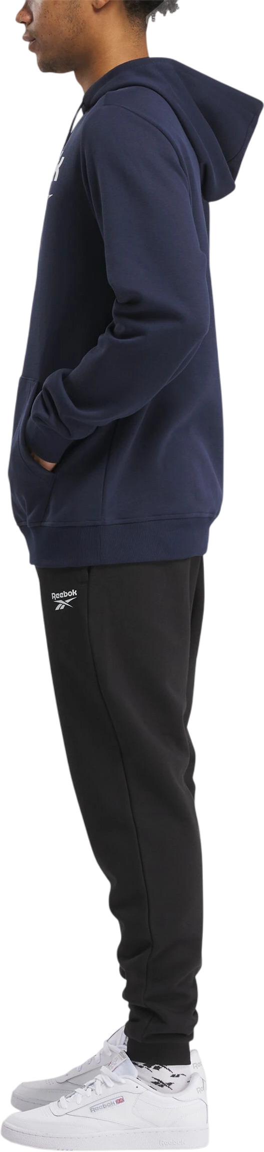 Худи Reebok Identity Fleece Stacked Logo Pullover Hoodie