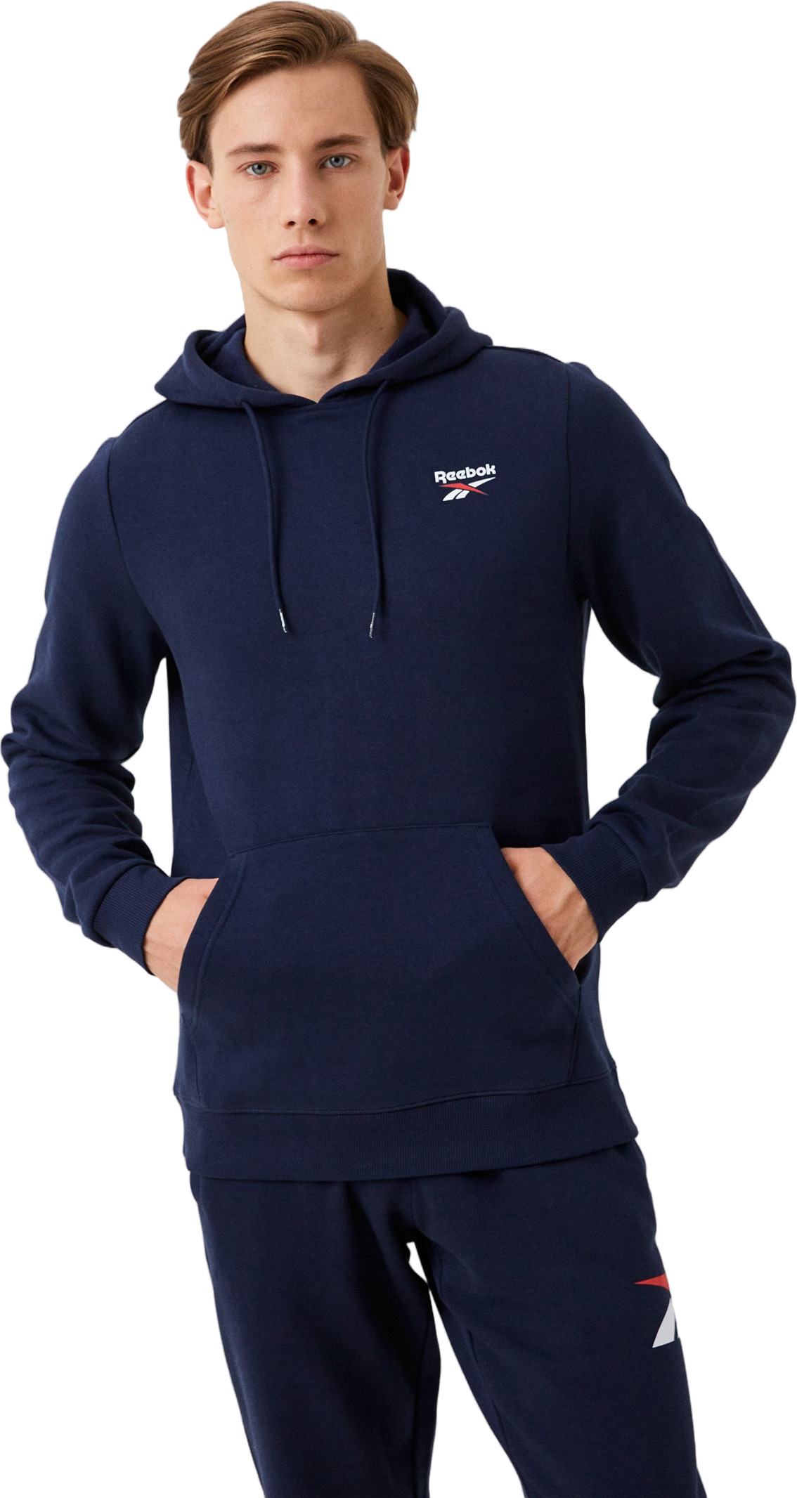 Худи Reebok Ri Left Chest Logo Hood
