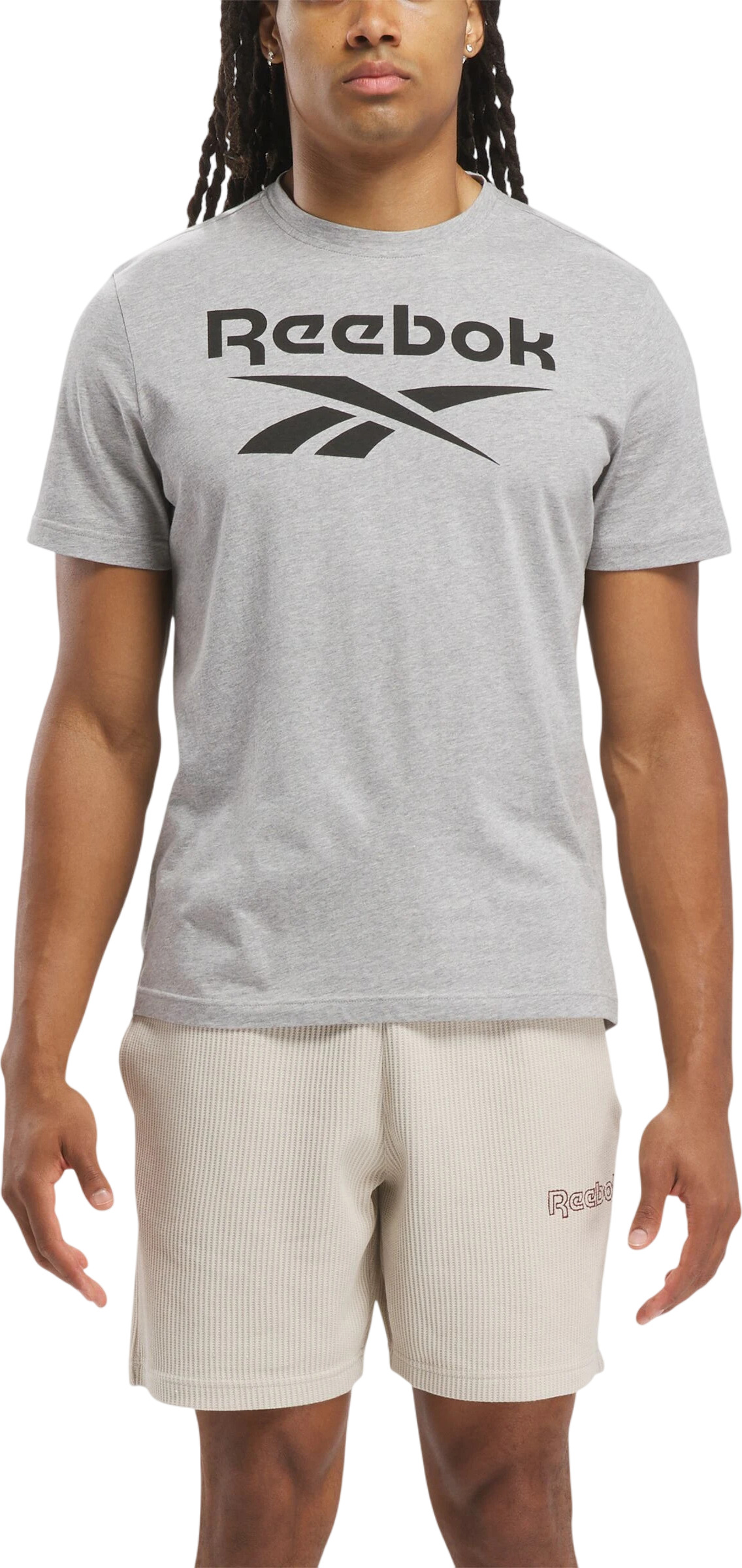 Футболка Reebok Identity Stacked Logo T-Shirt