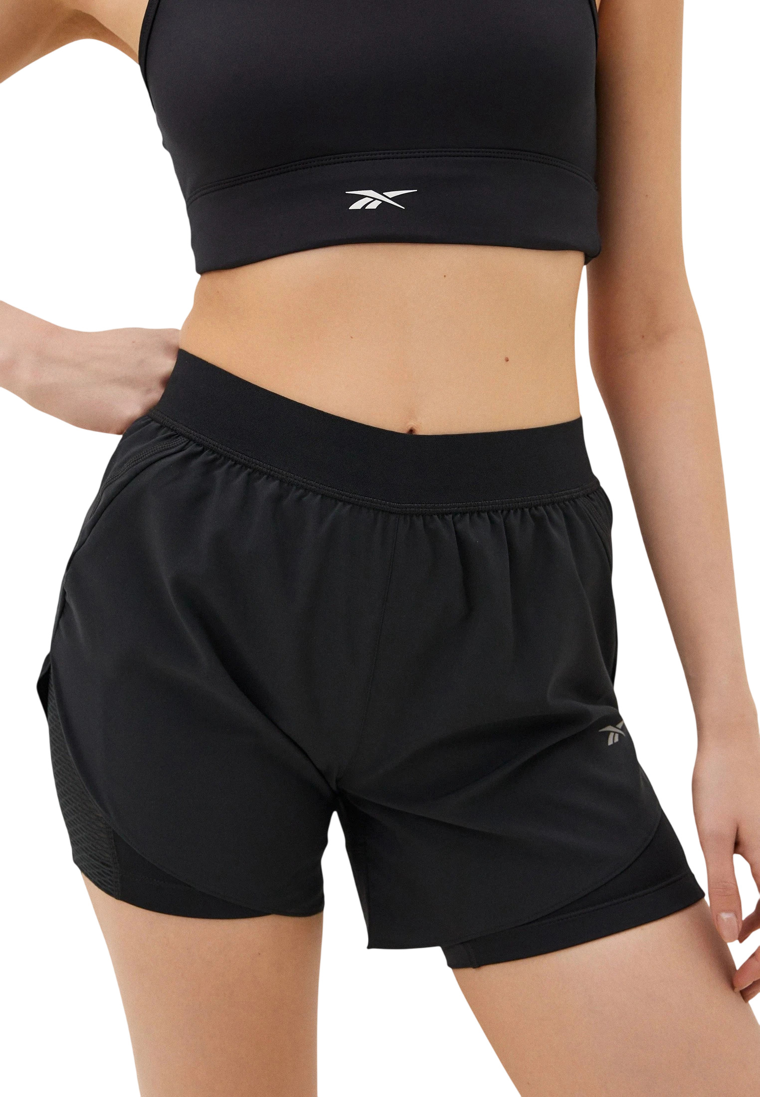 Шорты Reebok RUNNING 2 IN 1 SHORT