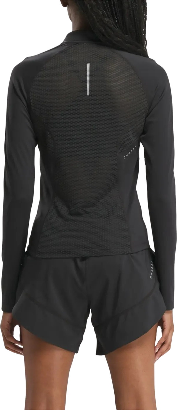Лонгслив Reebok Running Quarter-Zip