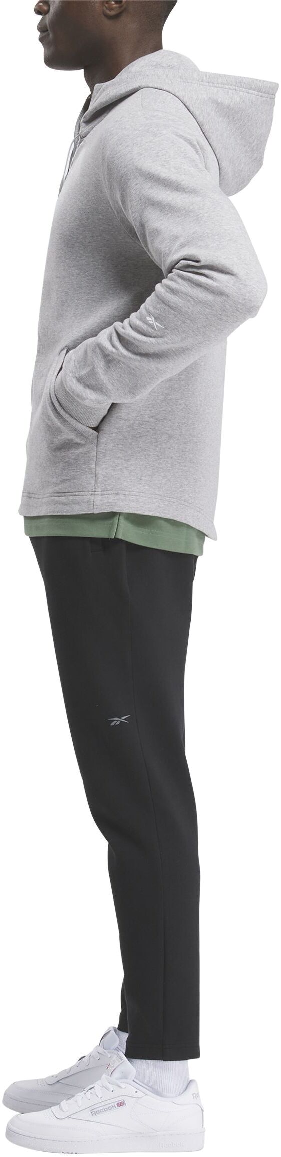 Толстовка Reebok Active Collective Dreamblend Full Zip Hoodie