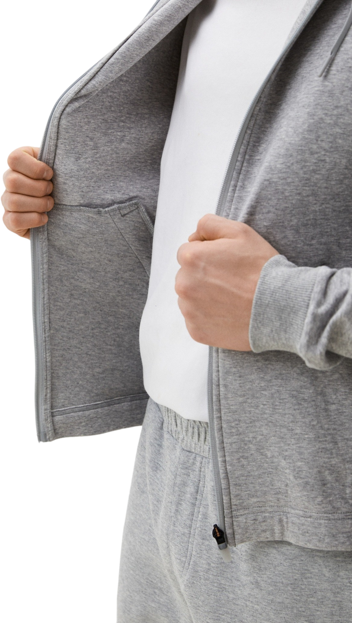 Толстовка Reebok Active Collective Dreamblend Full Zip Hoodie