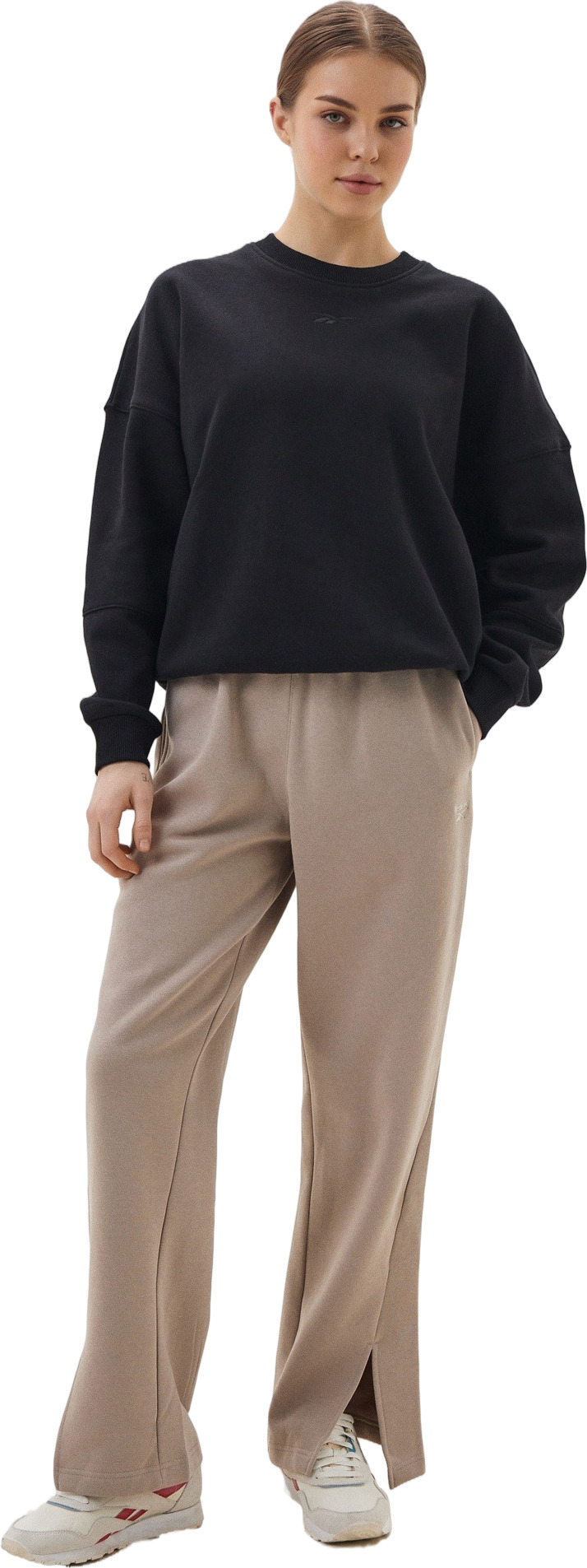 Брюки Reebok Cl Wde Fleece Pant