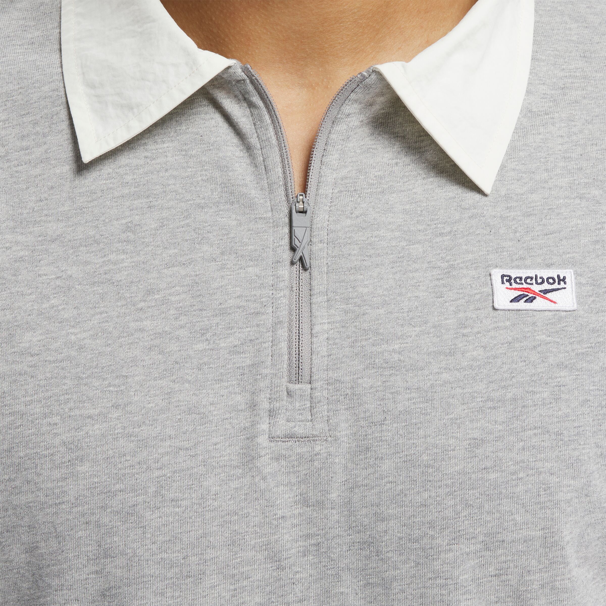 Лонгслив Reebok Court Sport Quarter Zip