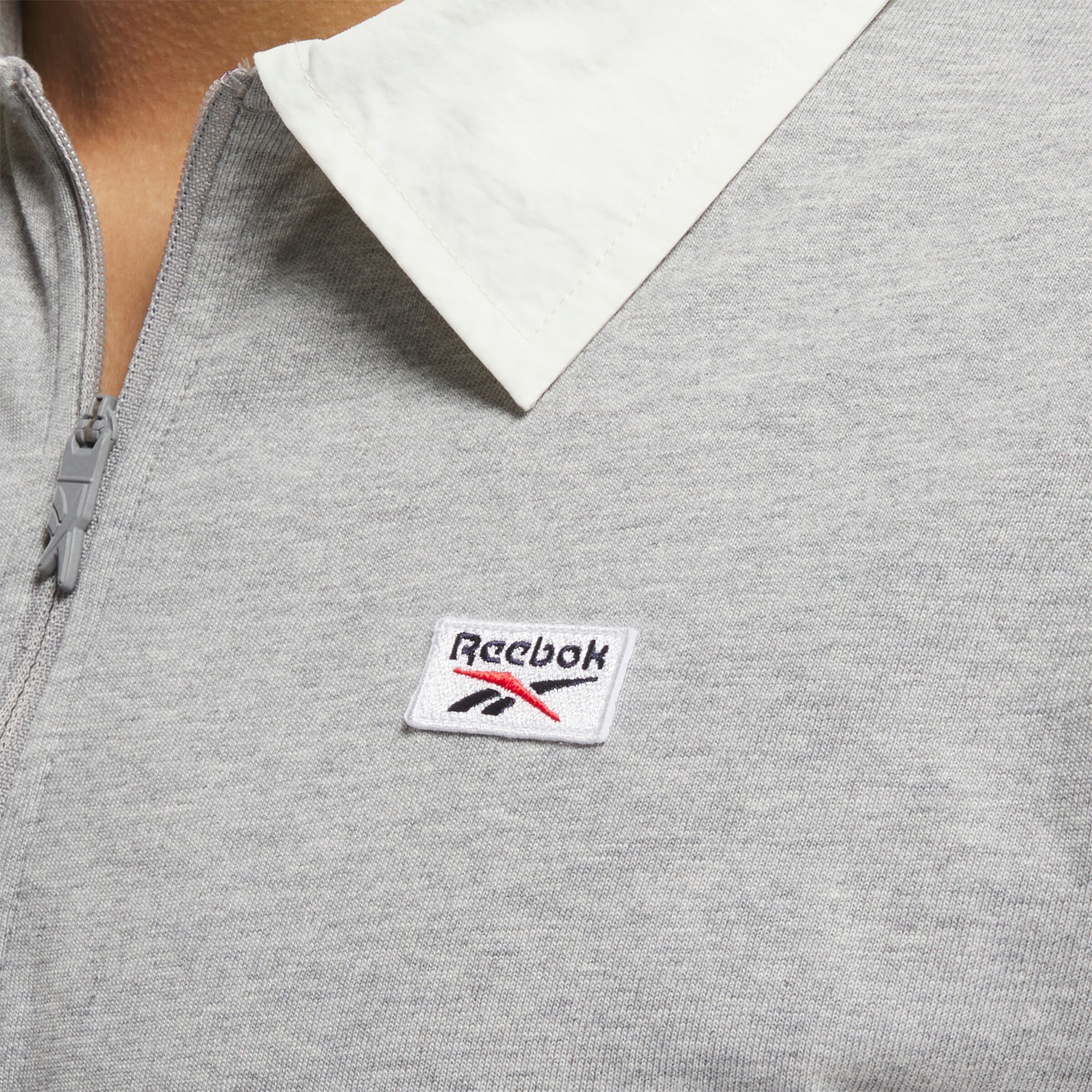 Лонгслив Reebok Court Sport Quarter Zip