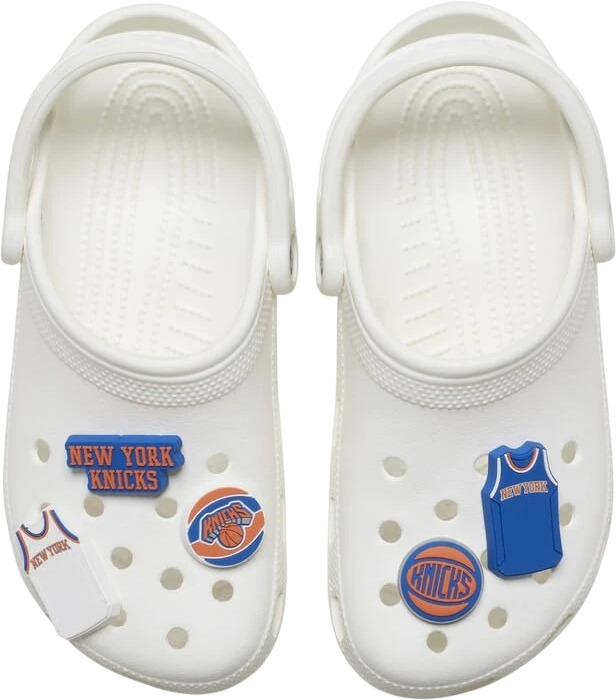 Джибитсы (5 шт) Crocs NBA New York Knicks 5Pck