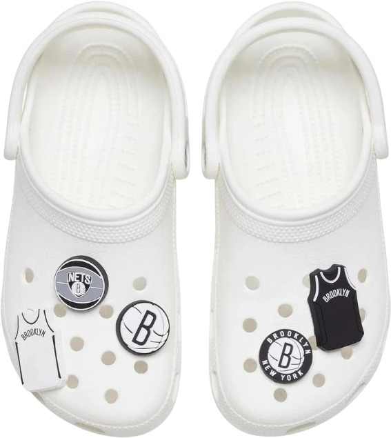 Джибитсы Crocs NBA Brooklyn Nets 5Pck