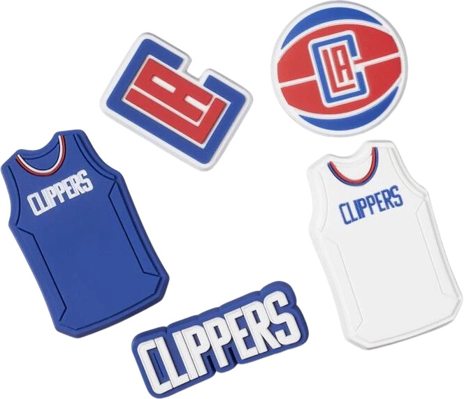 Джибитсы Crocs NBA Los Angeles Clippers 5Pck