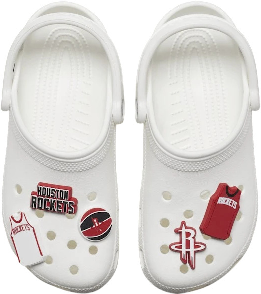 Джибитсы Crocs NBA Houston Rockets 5Pck