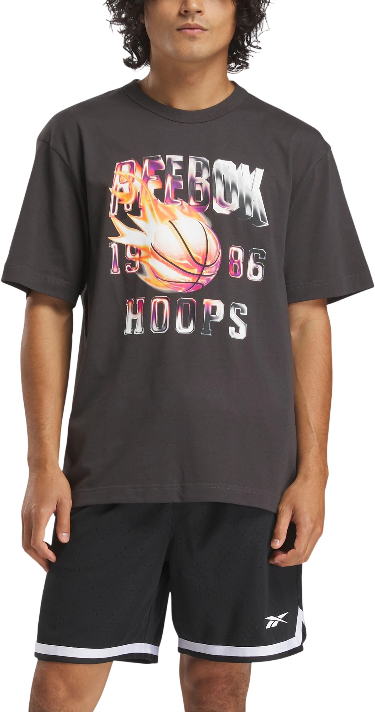 Футболка Reebok Gs Basketball On Fire Tee