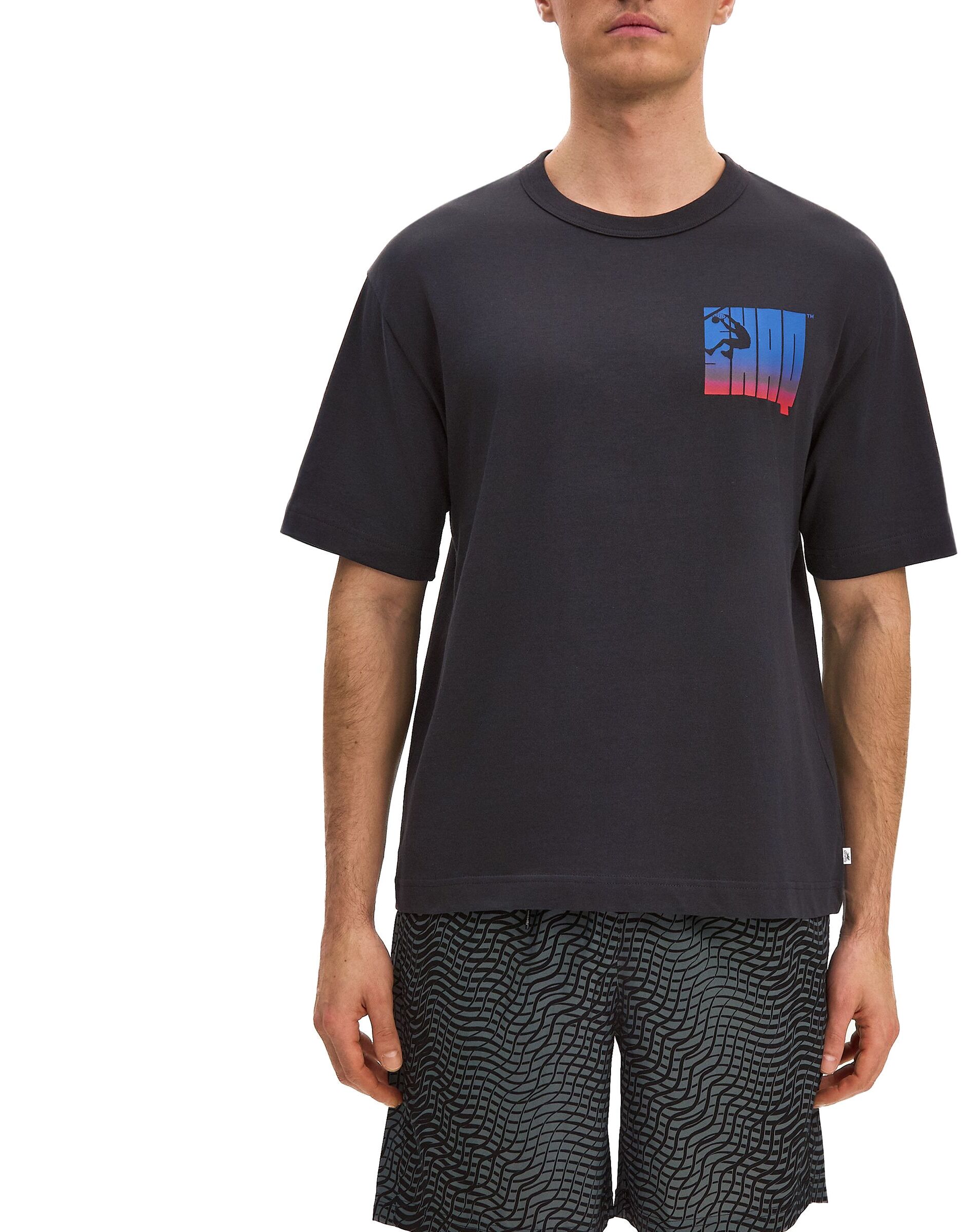 Футболка Reebok GS HS SHAQ SILO LOGO TEE