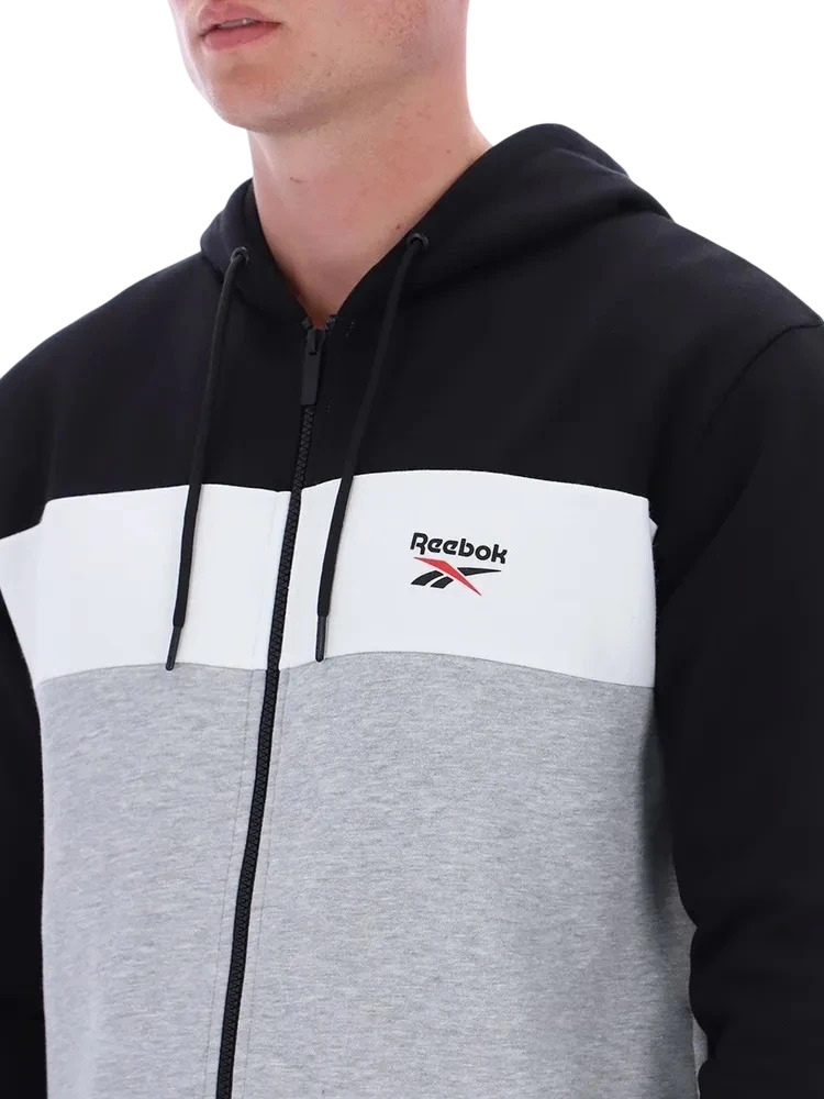 Толстовка Reebok DUSTIN 2 COL BLOCK ZIP THROUGH HOODY
