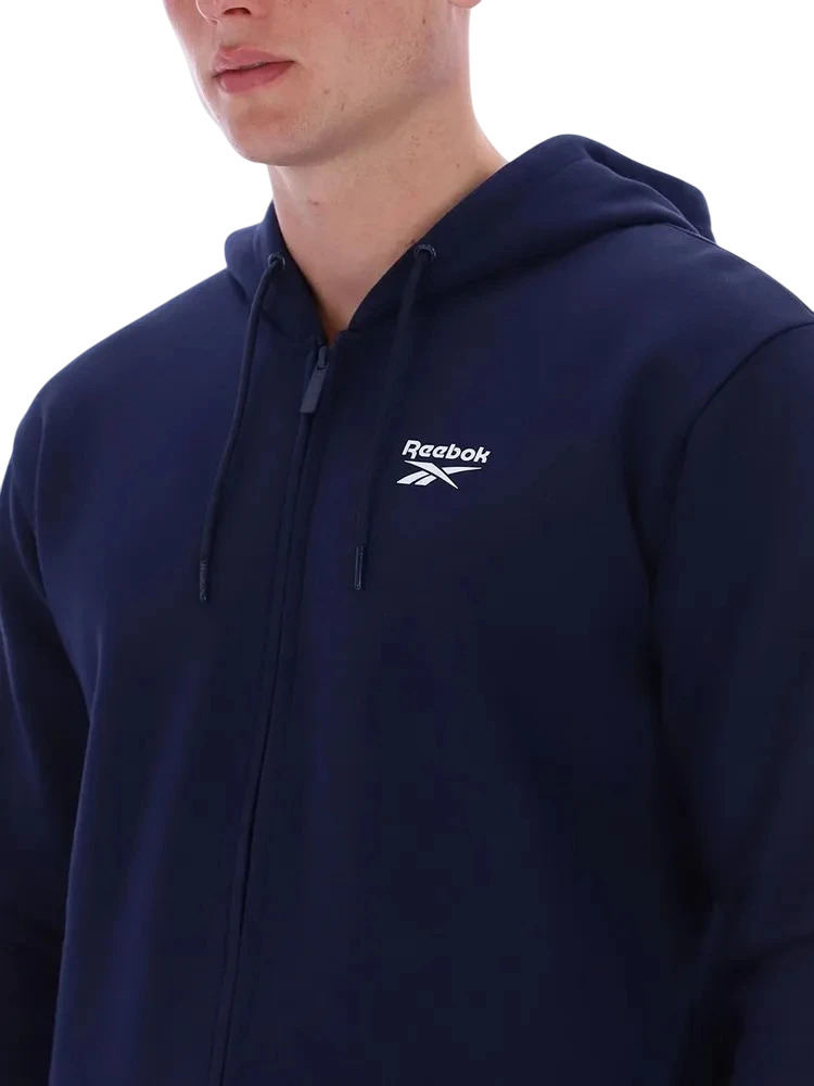 Толстовка Reebok COLTON SMALL LOGO ZIP THROUGH HOODY
