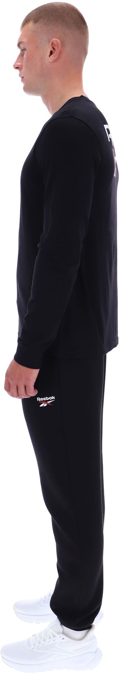 Лонгслив Reebok James Frnt Bk Logo Crew Neck Ls Tee