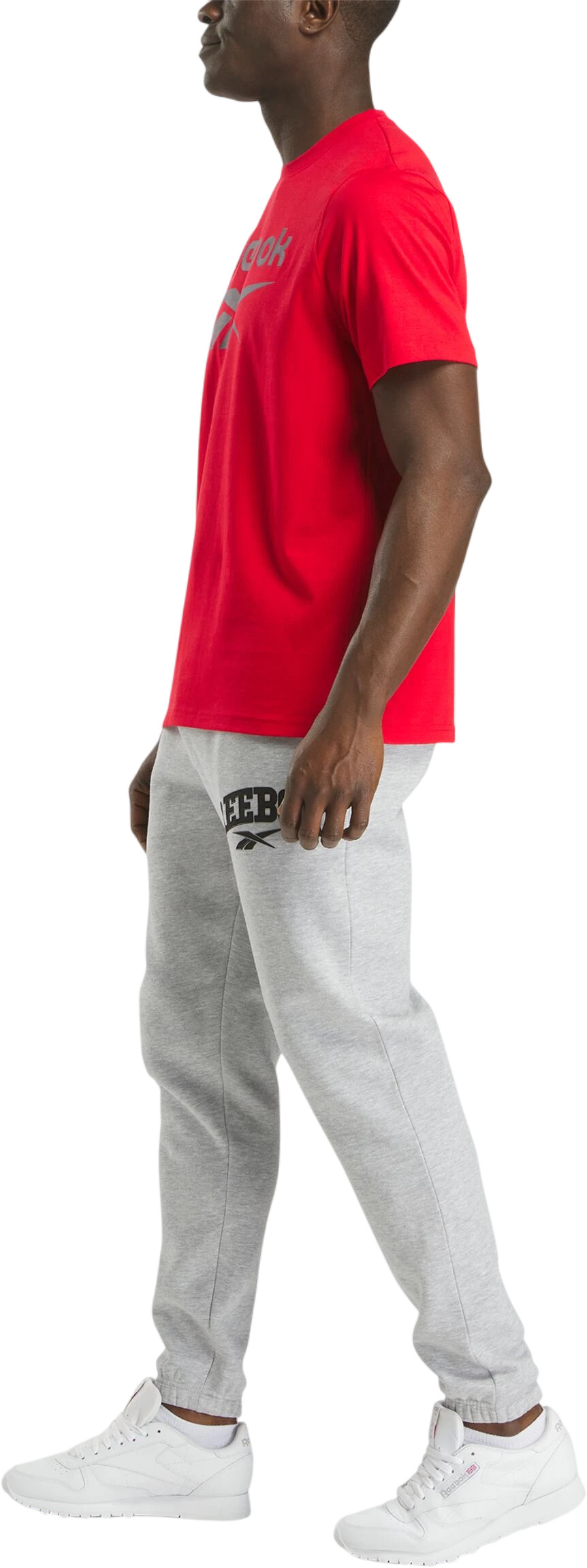 Футболка Reebok Chad Big Logo Crew Neck Ss Tee