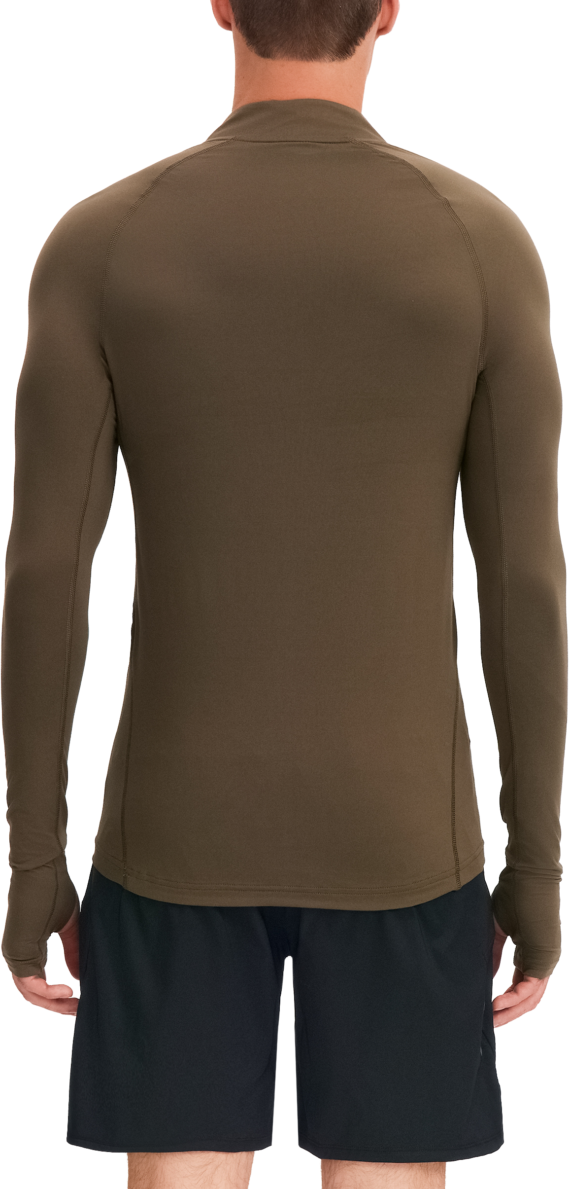 Лонгслив Reebok Rocky Ls 3/4 Zip Muscle Tee