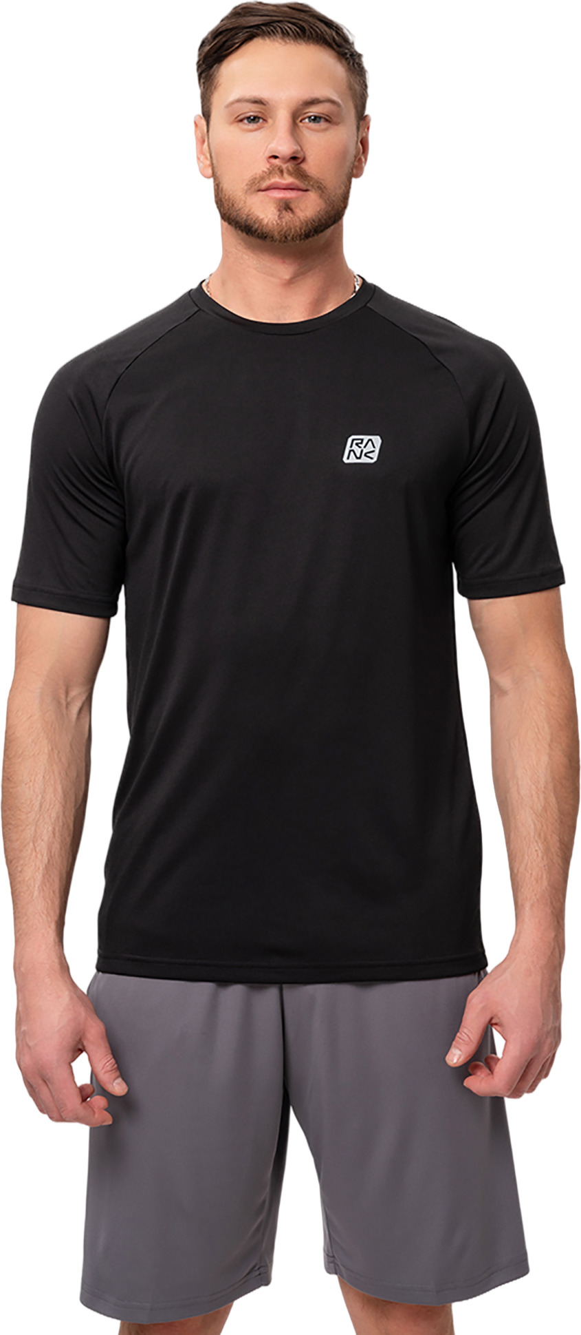 Футболка RANK Man, Train T-shirt, Black