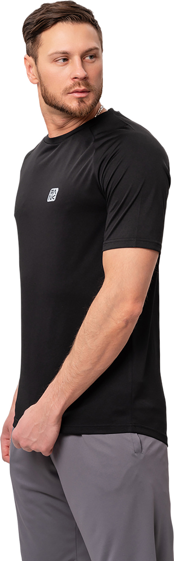 Футболка RANK Man, Train T-shirt, Black