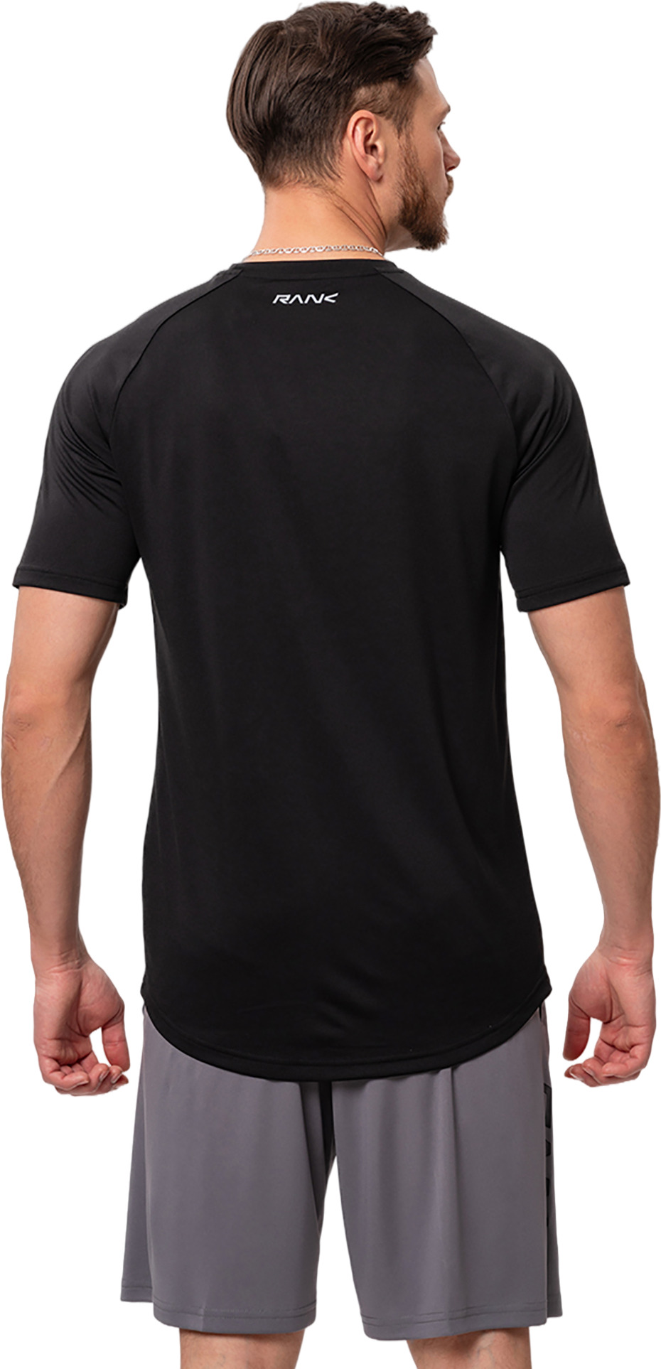Футболка RANK Man, Train T-shirt, Black