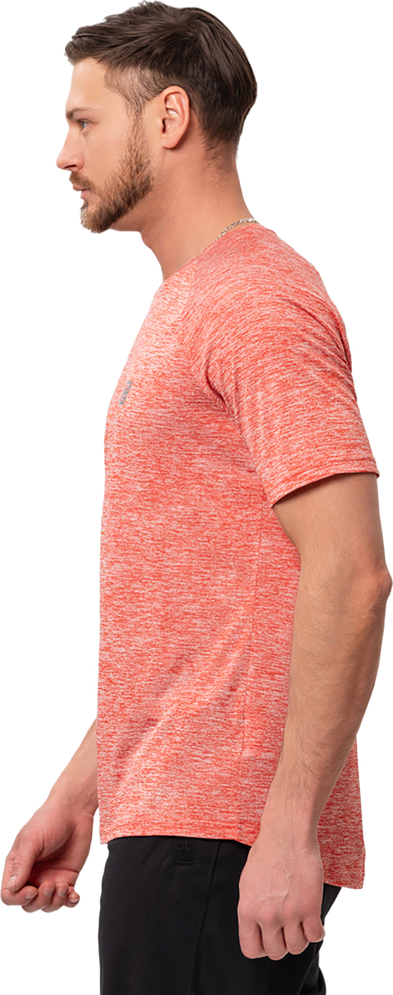 Футболка RANK Man, Train T-shirt, Dark Red melanged