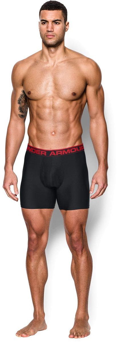 Боксеры Under Armour O Series 6'' BoxerJock 2 PK-BLK