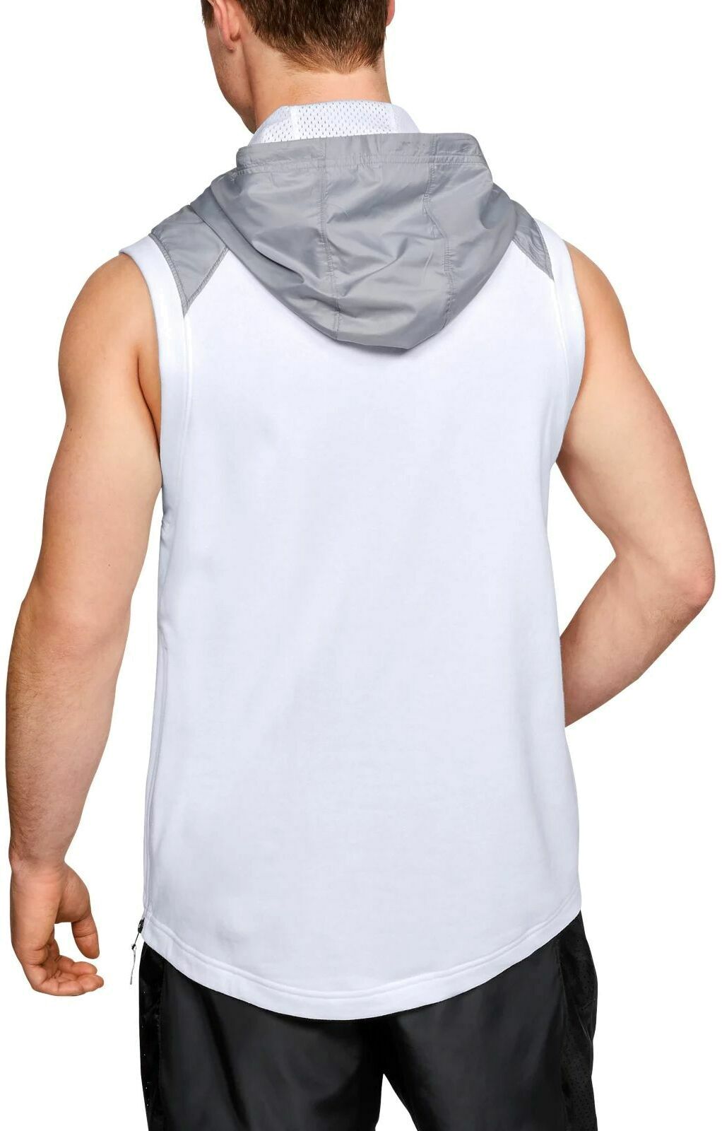 Безрукавка с капюшоном Under Armour Microthread Terry Half Zip Hooded SL