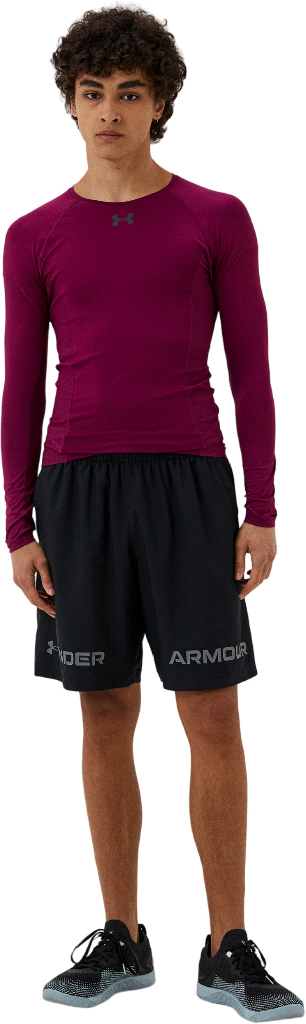 Лонгслив Under Armour Comp LS Top-PPL,M