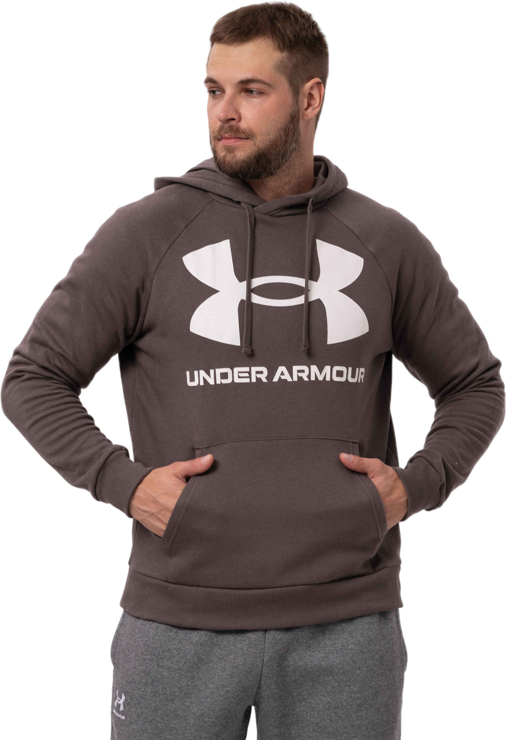 Худи Under Armour Rival Fleece Big Logo Hd