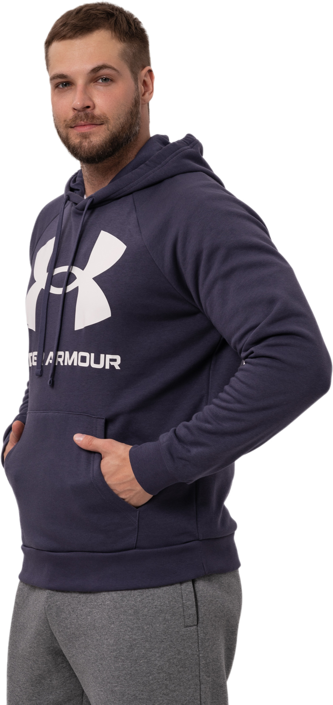 Худи Under Armour Rival Fleece Big Logo Hd