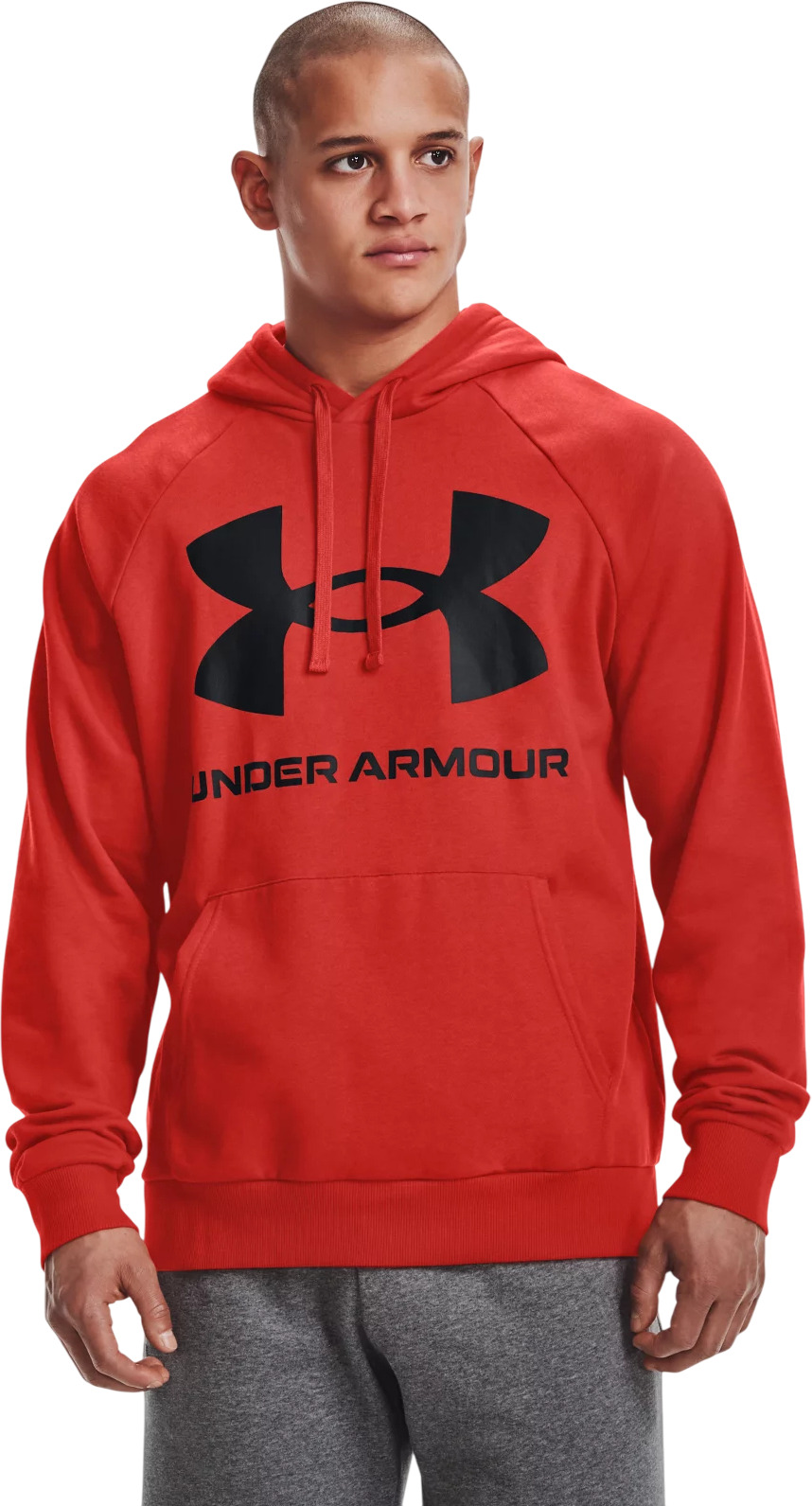 Худи Under Armour Rival Fleece Big Logo HD