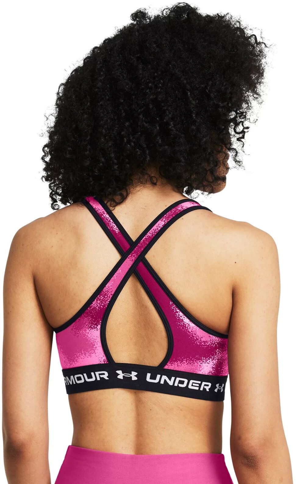 Бра Under Armour Crossback Mid Print