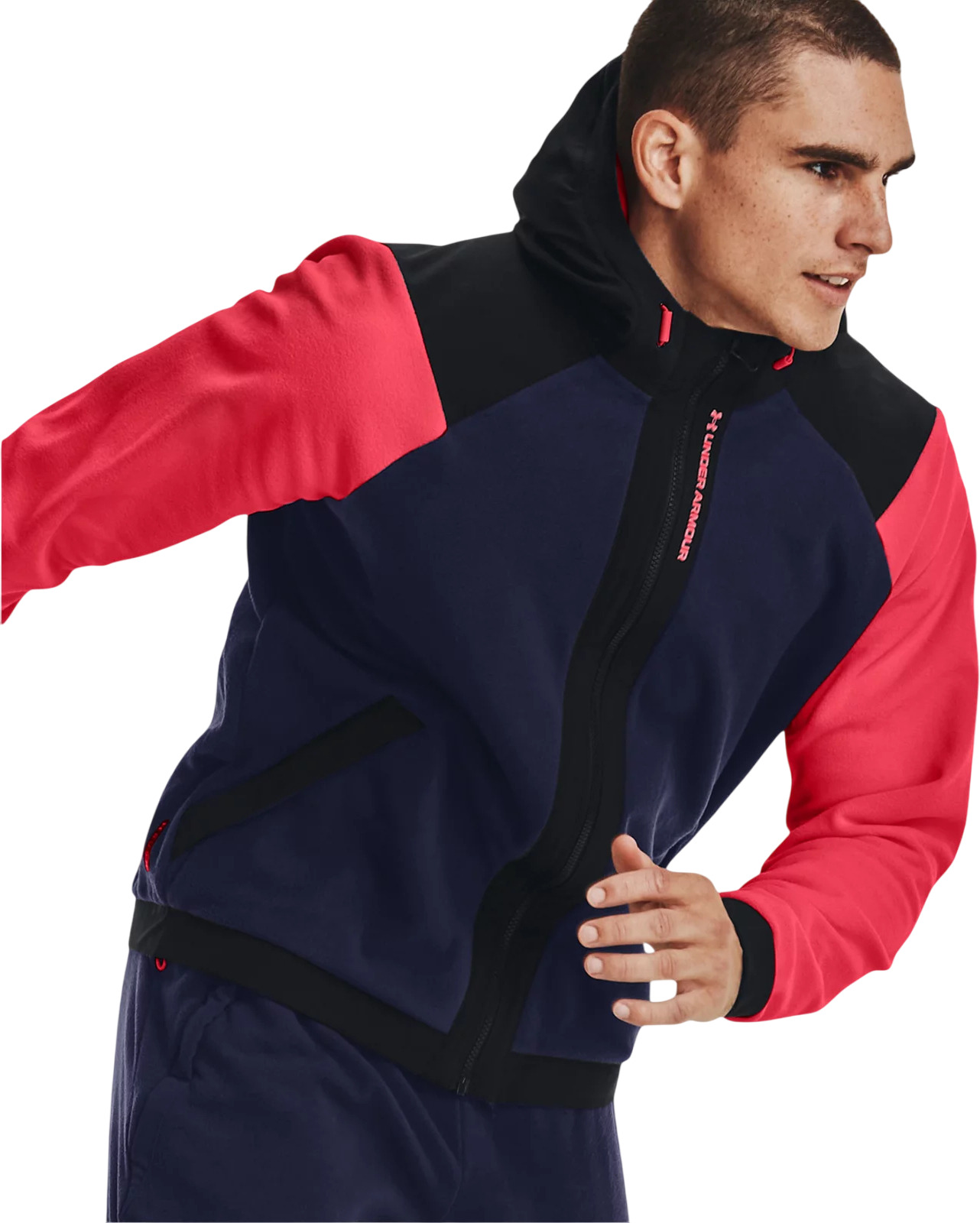 Толстовка Under Armour Rush Fleece Fz Hoodie