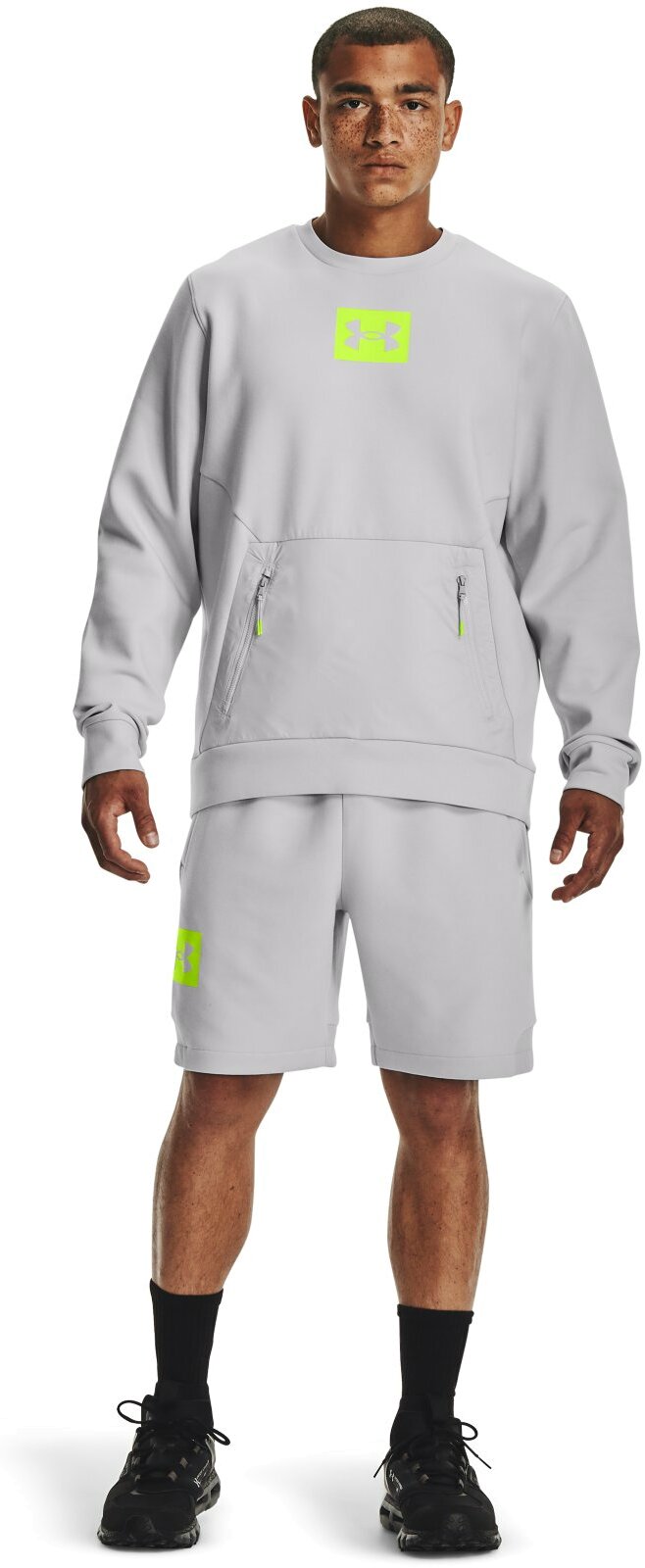 Джемпер Under Armour UA SUMMIT KNIT CREW-GRY