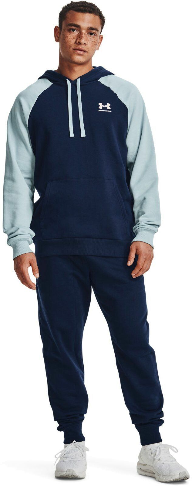 Худи Under Armour Rival Flc Colorblock Hd