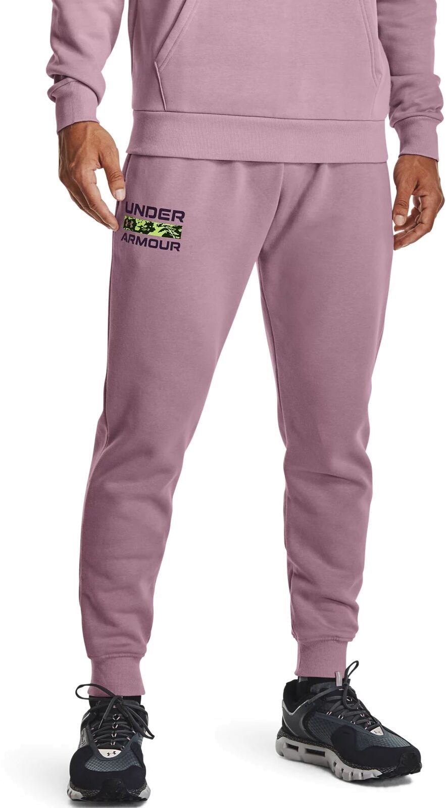 Брюки Under Armour UA RIVAL FLC SIGNATURE JGR