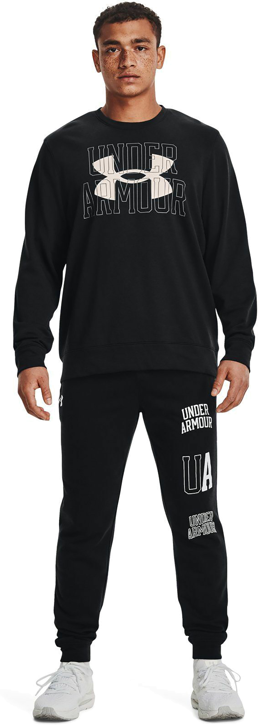 Лонгслив Under Armour UA Rival Terry Logo Crew