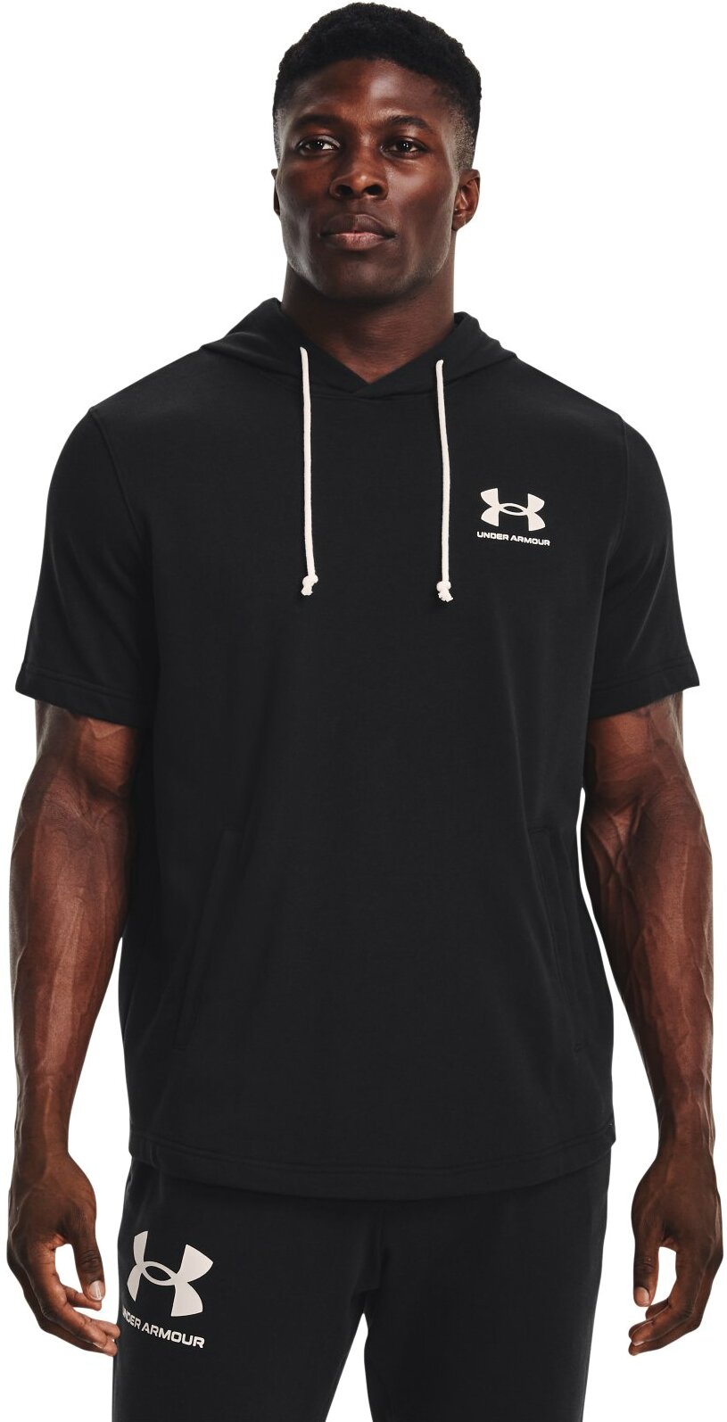 Толстовка с коротким рукавом Under Armour Ua Rival Terry Lc Ss Hd