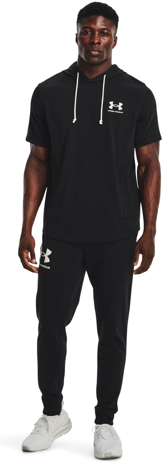 Толстовка с коротким рукавом Under Armour Ua Rival Terry Lc Ss Hd