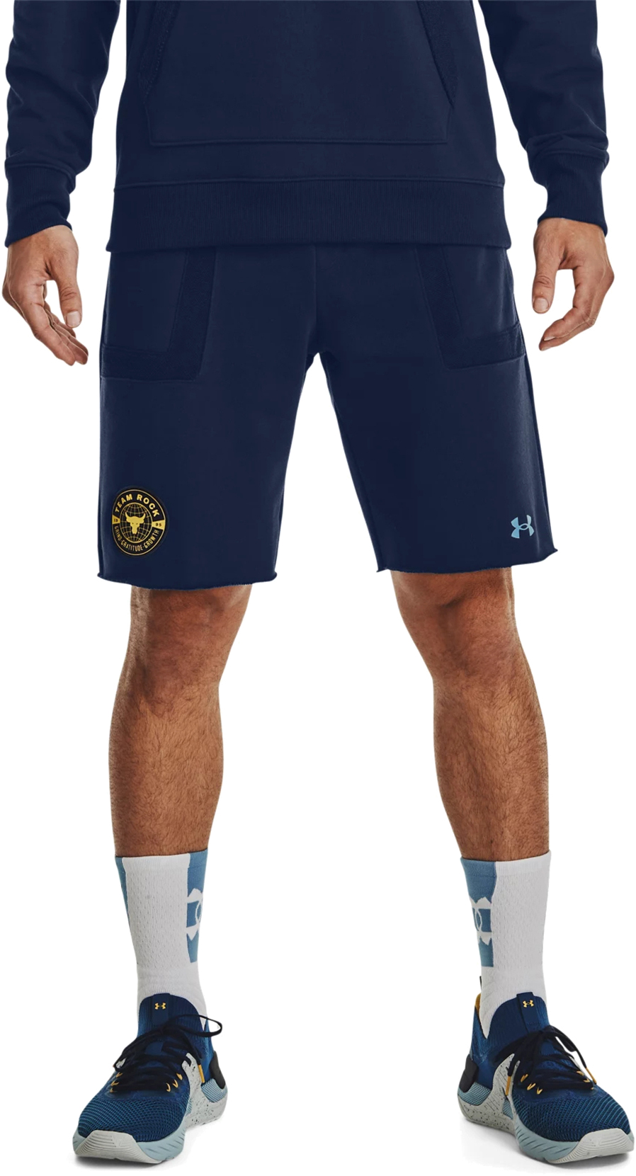 Шорты Under Armour Pjt Rk Q1 Hvywt Terry Sts-Nvy