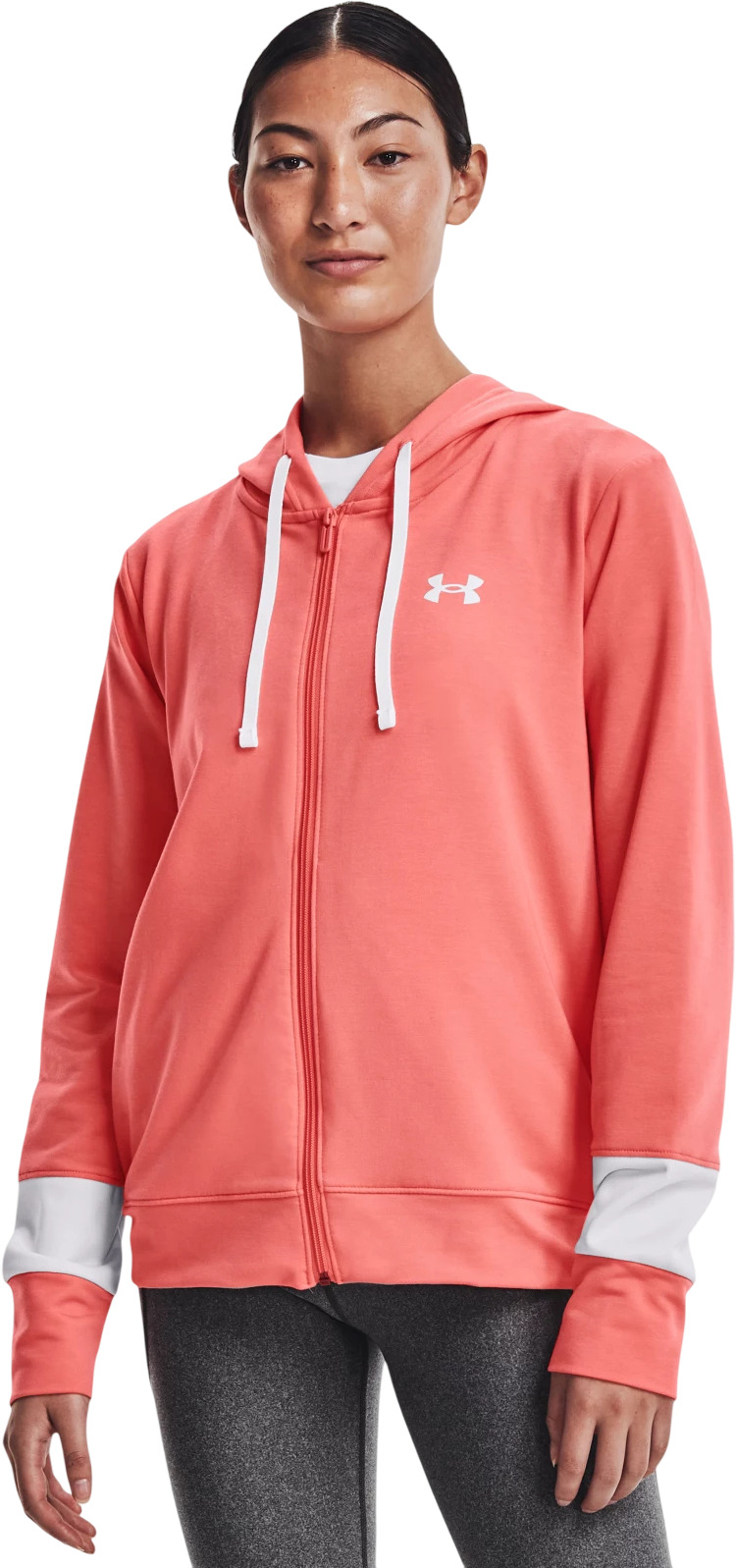 Толстовка Under Armour Rival Terry Cb Fz Hoodie