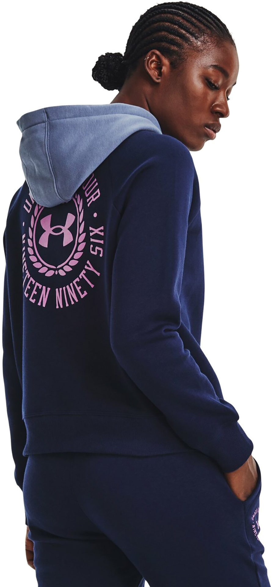 Толстовка Under Armour Rival Fleece CB Hoodie