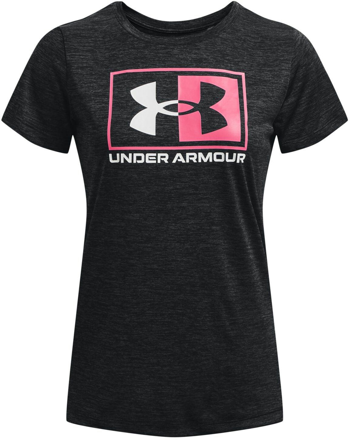 Футболка Under Armour Tech Twist Box LU SSC-BLK