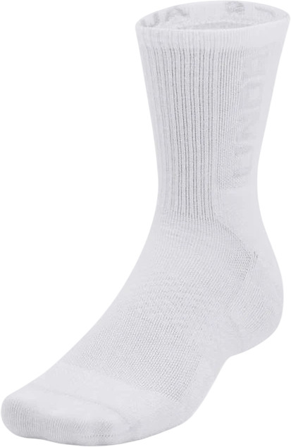 Носки (3 пары) Under Armour UA 3-Maker 3pk Mid-Crew-WHT