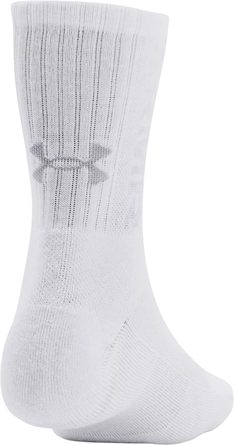 Носки (3 пары) Under Armour UA 3-Maker 3pk Mid-Crew-WHT