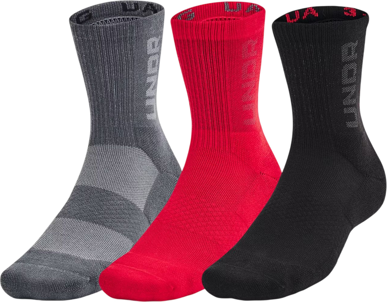 Носки 3 пары Under Armour UA 3-Maker 3pk Mid-Crew