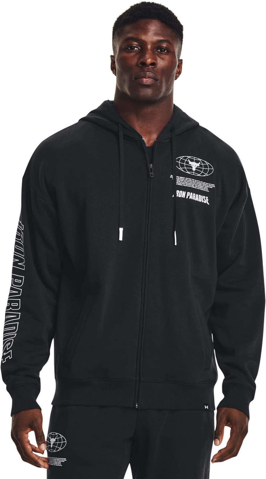 Толстовка Under Armour Pjt Rck Dsrpt Rvl Flc Fz-Blk