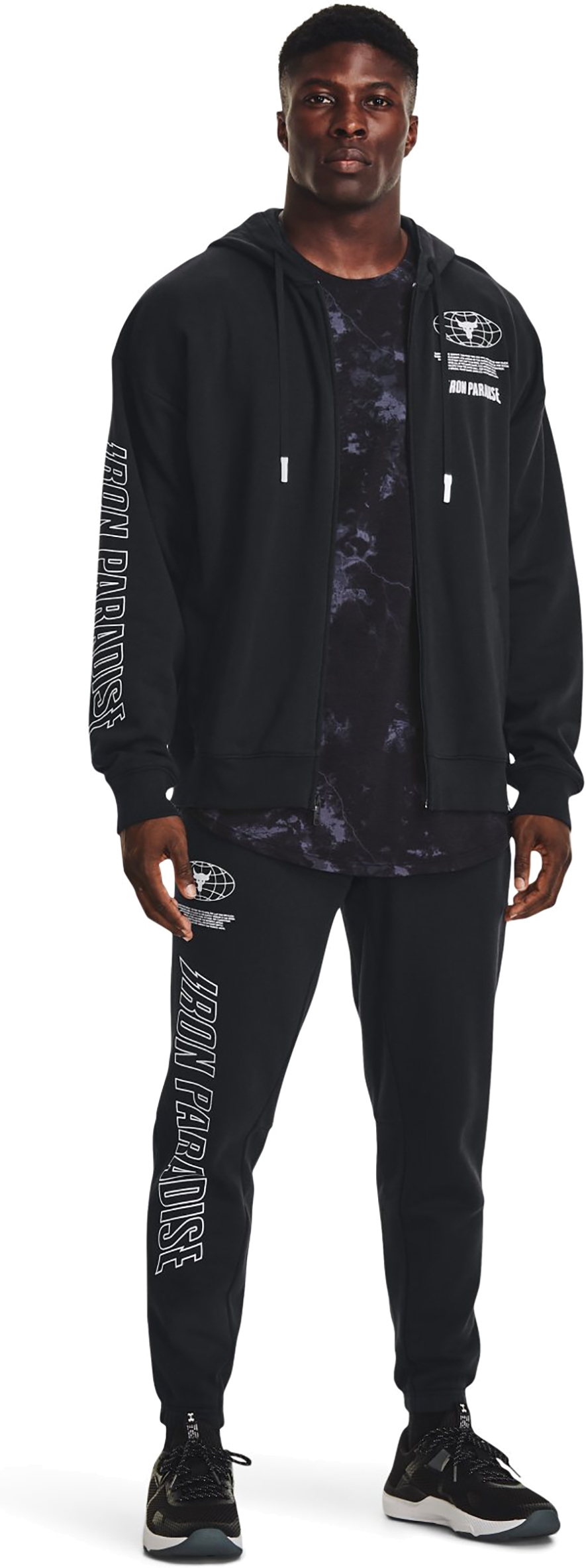 Толстовка Under Armour Pjt Rck Dsrpt Rvl Flc Fz-Blk